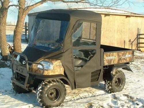 Full Enclosure with Vinyl Windshield for Kubota RTV 900 - 第 2/4 張圖片