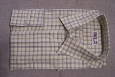Designer High End DAKS Signature Nova Check Mens XL Shirt Exceptional Quality