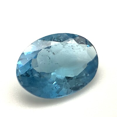  1.51ct Greenish Blue Aquamarines, Oval, SI1, Natural Gemstone *Video*