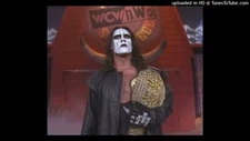 STING WCW Photo Reprint, Fridge Magnet, Decal or Glossy Metal Sign