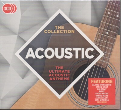 The Collection Acoustic NEU 3CD Alanis Morissette Coldplay James Blunt Kate Bush