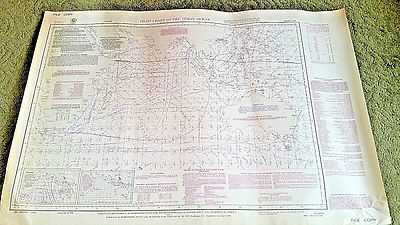 Pilot Chart of the INDIAN OCEAN #2603 US NAVY C.A.W.- AUGUST 1945