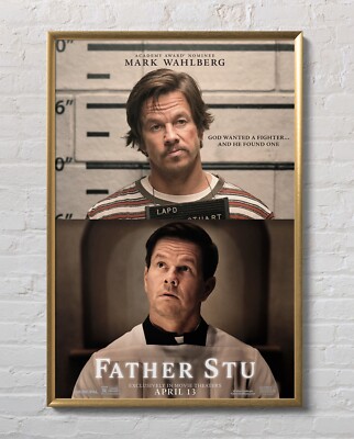 Father Stu 2022 Movie Poster 24''x36'' Glossy Unframed 22016