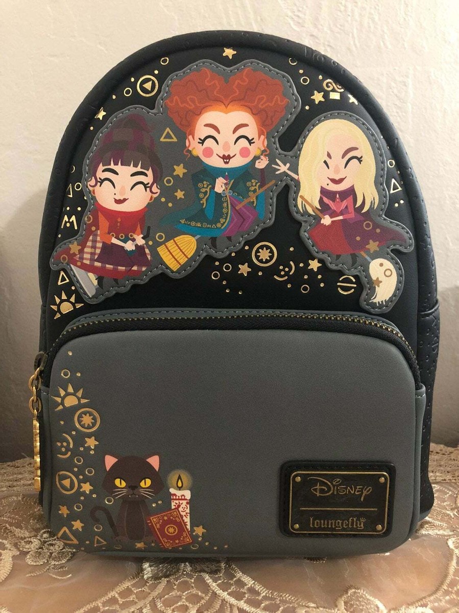 hocus pocus mini backpack Loungefly Disney Mary and Sarah Loungefly Disney Hocus Pocus Sanderson
