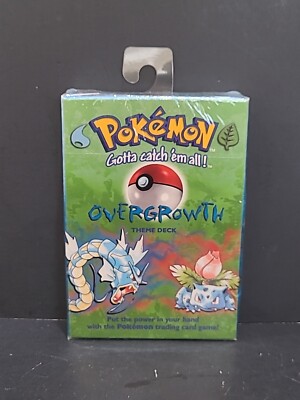 Wizards of the Coast 1999 Pokemon Overgrowth Theme Deck NEW SEALED