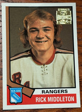 2002/03 TOPPS O-PEE-CHEE ARCHIVES HOCKEY RICK MIDDLETON ROOKIE REPRINT-APR2625