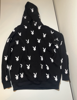 Playboy Missguided Repeat Print Oversized Hoodie Dress | Size 14 | eBay