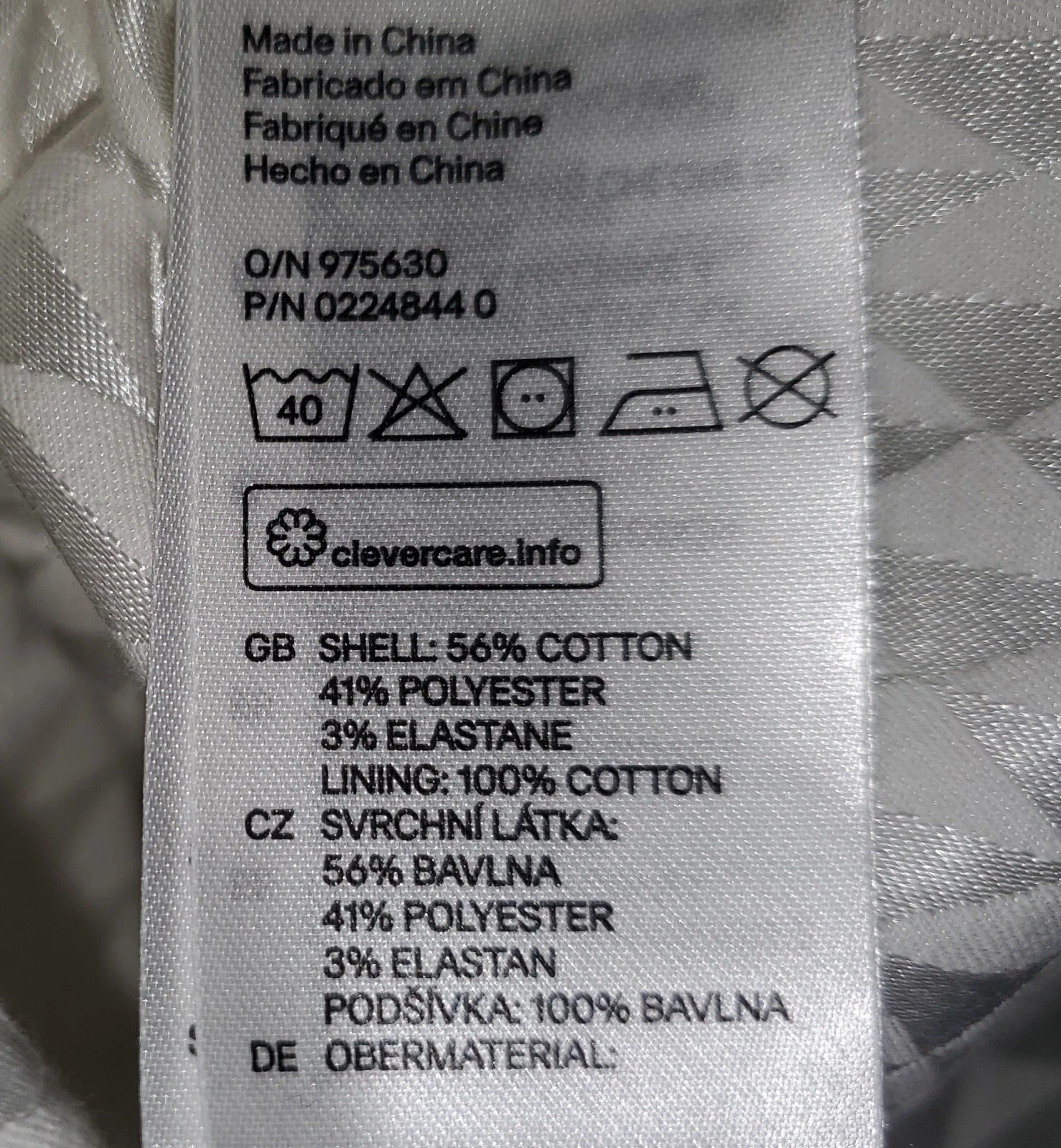 OFF WHITE Abito H&M avorio bianco sporco diamante taglia 4 6 mesi 3 6 colletto senza maniche *S24