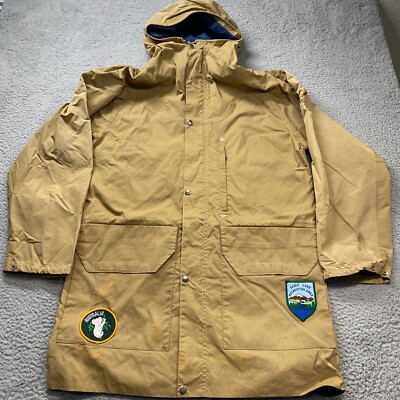 Vintage The North Face Jacket Mens XL Trench Hoodie National Park