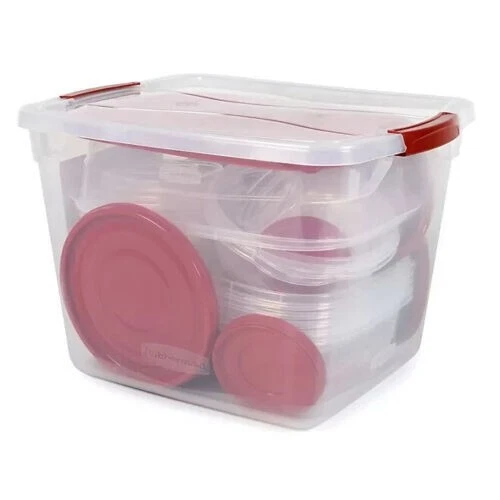 Rubbermaid TakeAlongs Mini Square Food Storage Containers, 5-Pc. Set