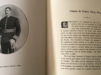 CUMBERLAND Leaders c1906 Print - Charles de COURCY PARRY - Chief Constable