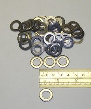 3/8 Stainless Steel Flat Washers 50 pcs. Airc...