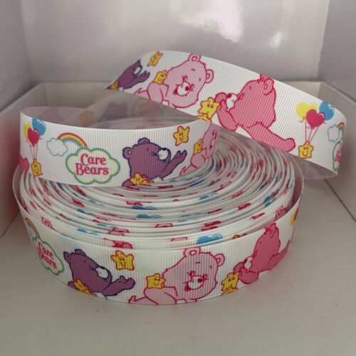 YARD RETRO 1980S CARE BEAR BEARS GROSGRAIN RIBBON CHILDREN CHARACTER CRAFT CAKE