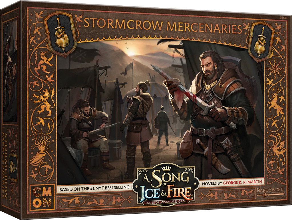 Stormcrow Mercenaries Trône de Fer extension jeu de figurines CMNSOIF511 combat tactique
