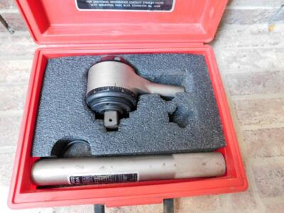 PROTO STANLEY 6222 TORQUE MULTIPLIER rated 2,200 FT/LBS  1/2'' INPUT 1'' OUTPUT