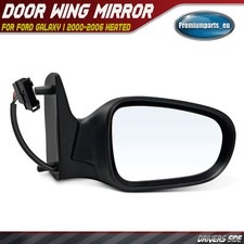 Electric Wing Mirror Drivers for Ford Galaxy I 2000-2006 Heated Textured Black