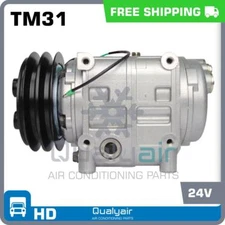 Brand New A/C Compressor fits Bus TM31 - CM105015 - 24V