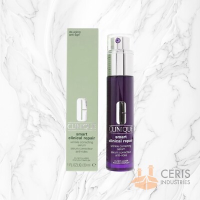 Clinique Smart Clinical Repair Wrinkle Correcting Serum 1 oz New in Box