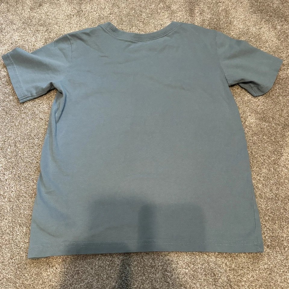 Camiseta trituradora de baloncesto Small Life Is Good para niños AZUL GUC algodón Foto 4 de 4