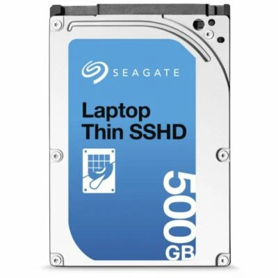 Seagate 500GB SSHD HYBRID 64MB Cache 2,5" SATA-Festplatte 7 mm dünn PS4 PS3