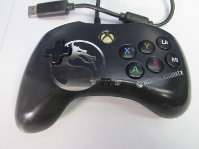 WORKING microsoft XBOX 360 ONE MORTAL KOMBAT X EDITION CONTROLLER