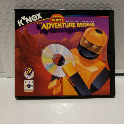 K'NEX The Lost Mine Adventure Begins CD 1998