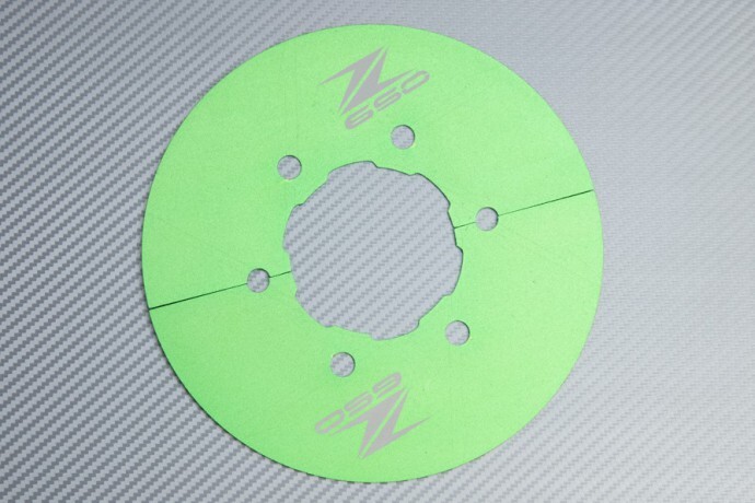 Protection poulie verte anti-corrosion pour Z650 2018
