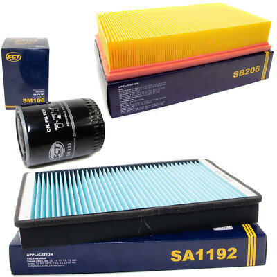 Inspektionspaket Filterset SCT für VW Passat Variant 1.6 TD 1.9 D 35I 3A2 3A5