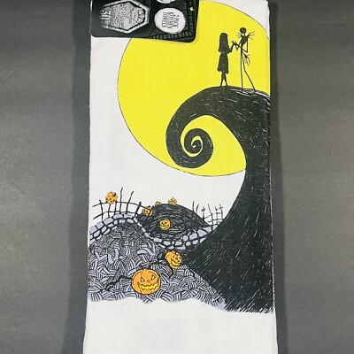 Disney 2 Pack Kitchen Hand Towels The Nightmare Before Christmas Halloween Alt 1