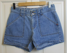 Tommy Hilfiger Cut-Off Jean Shorts Women 2 Waist 28 Pockets Distressed 149-33909