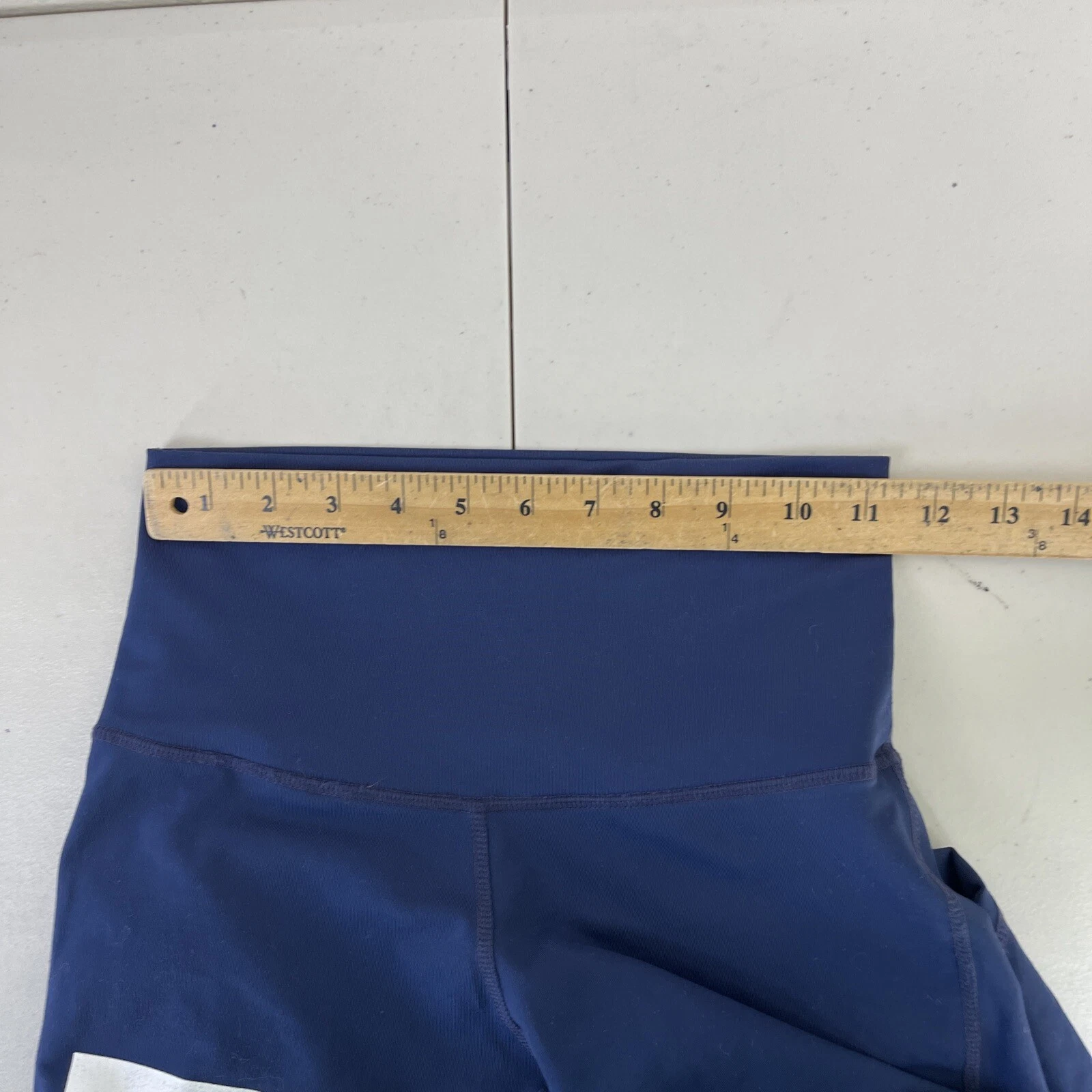 yogalicious lux diy lot of two items blue leggings