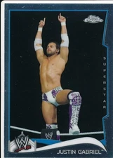#77 JUSTIN GABRIEL 2014 Topps Chrome WWE