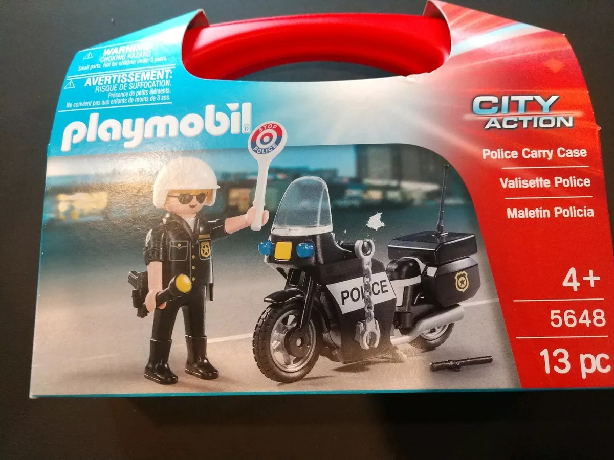 Playmobil Police Carry Case Item Number: 5648