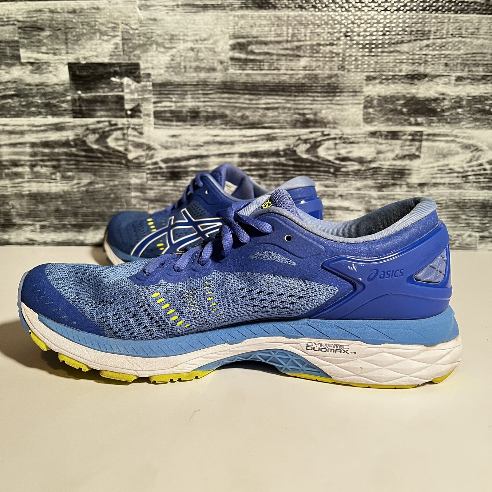 Asics Gel Kayano 24 Blue Running Shoes Size 7.5 Womens Low Top Sneakers T799N image 7
