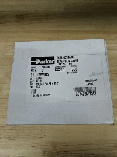 S1-1TVMBC2 York Parker R-410A Txv Kit OEM S1-1TVMBC2 HCE 3 ton 041237-66