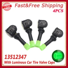 4PCS TPMS Tire Pressure Sensor 433MHz 13512347 For GM Buick Cadillac Chevrolet