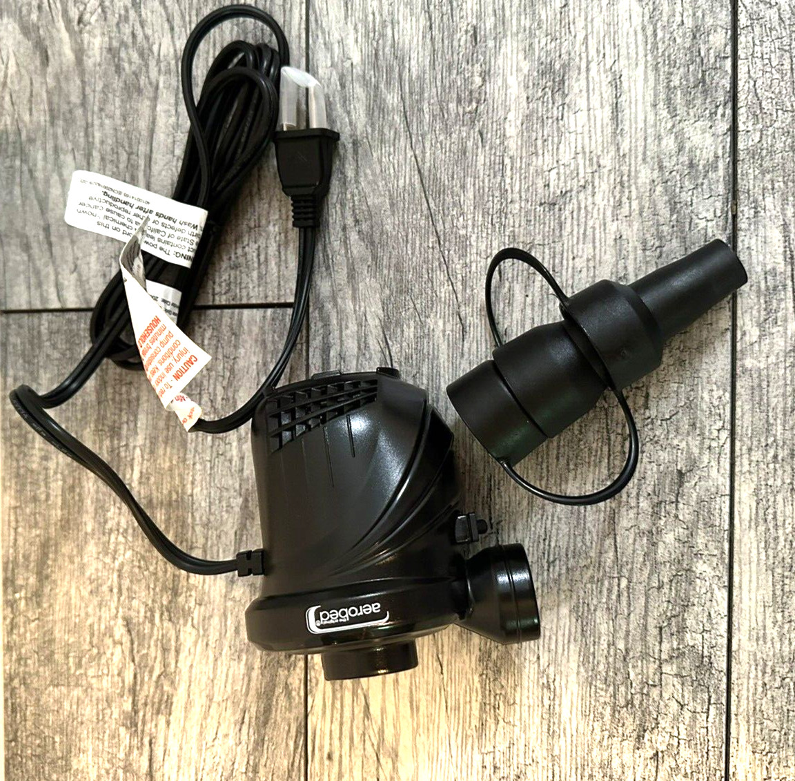 Coleman Aero Bed Pump With Adapters For Air Mattress NEW HB-515B Model