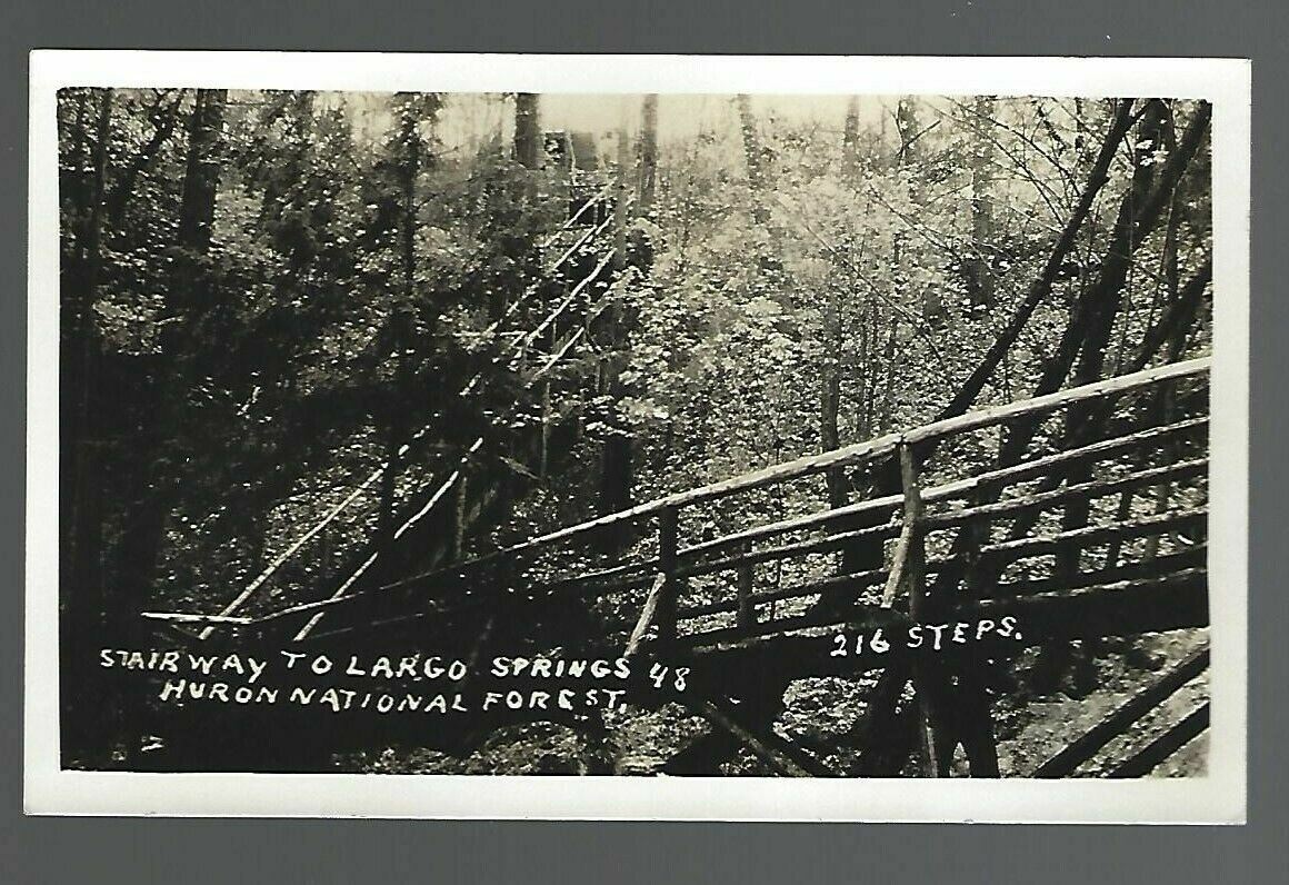 RPPC Stairway To Largo Springs Huron National Forest AuSable River 216 Steps AO3