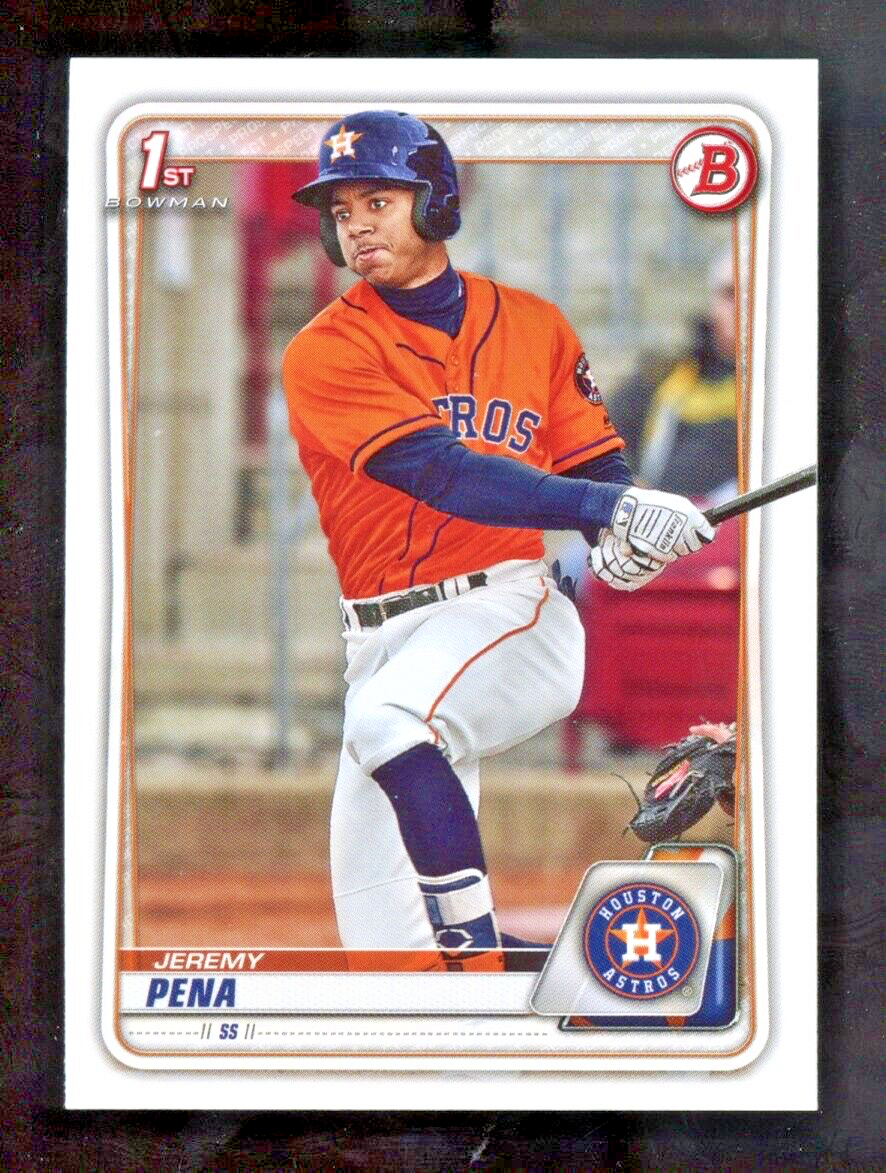 2020 Bowman Chrome JEREMY PENA #BCP-61 1st Bowman Rookie RC Astros