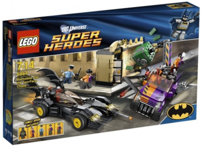 BRAND NEW LEGO SUPER HERO'S Batmobile & the Two-Face Chase SET