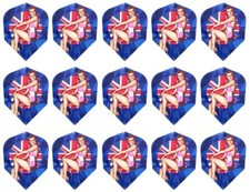 5 Sets Harrows Hologram Standard Dart Flights - Ships w/Tracking- Swimsuit Model