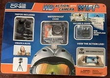 Explore One Hd Action Camera Wifi Waterproof Tripod 8GB Micro card - New