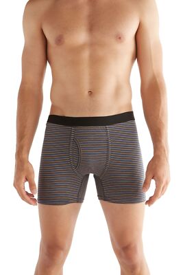 Albero Natur Herren Boxershorts Bio-Baumwolle mit Eingriff 
