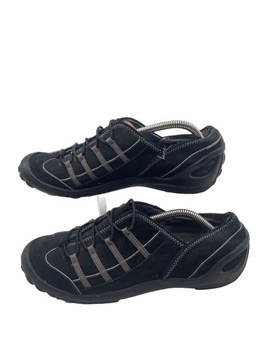 Clarks Women's Collection Cora Poppy Shoes, Black Tumbled Leather