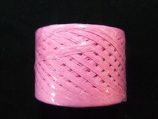 Fuchsia Pink Paper Craft Ribbon RAFFIA WRAPHIA 100 Yards Roll Strong Heavy Duty