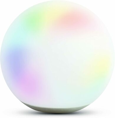 Color Changing LED Night Light Dimmable Globe Lamp w/ Remote Control Table Lamp