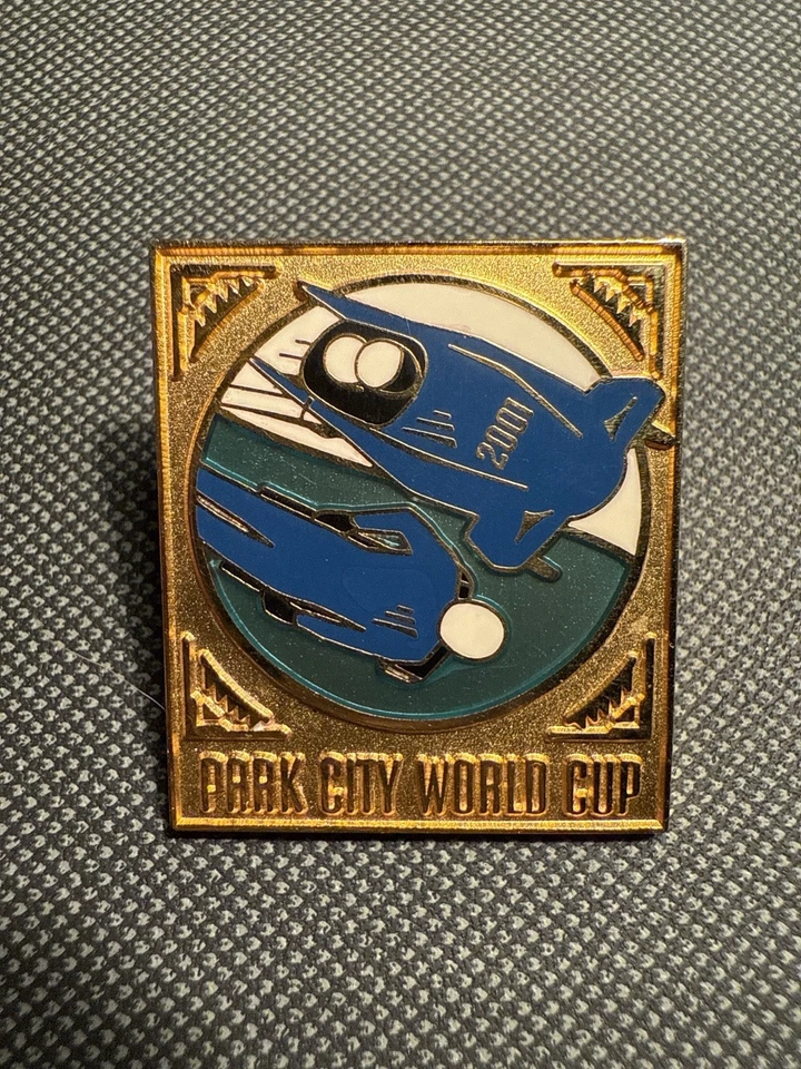Salt Lake 2002 Olympic Venue Pin Lot – Utah Oval + Park City Bobsled LE Pins - Image 2 of 4