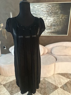 Alice and Olivia Silk Beaded Dress