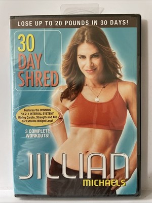Jillian Michaels 30 Day Shred (DVD, 2007) NEW