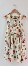Les Habitudes Silk Mini Tank Dress Floral 0 XS
